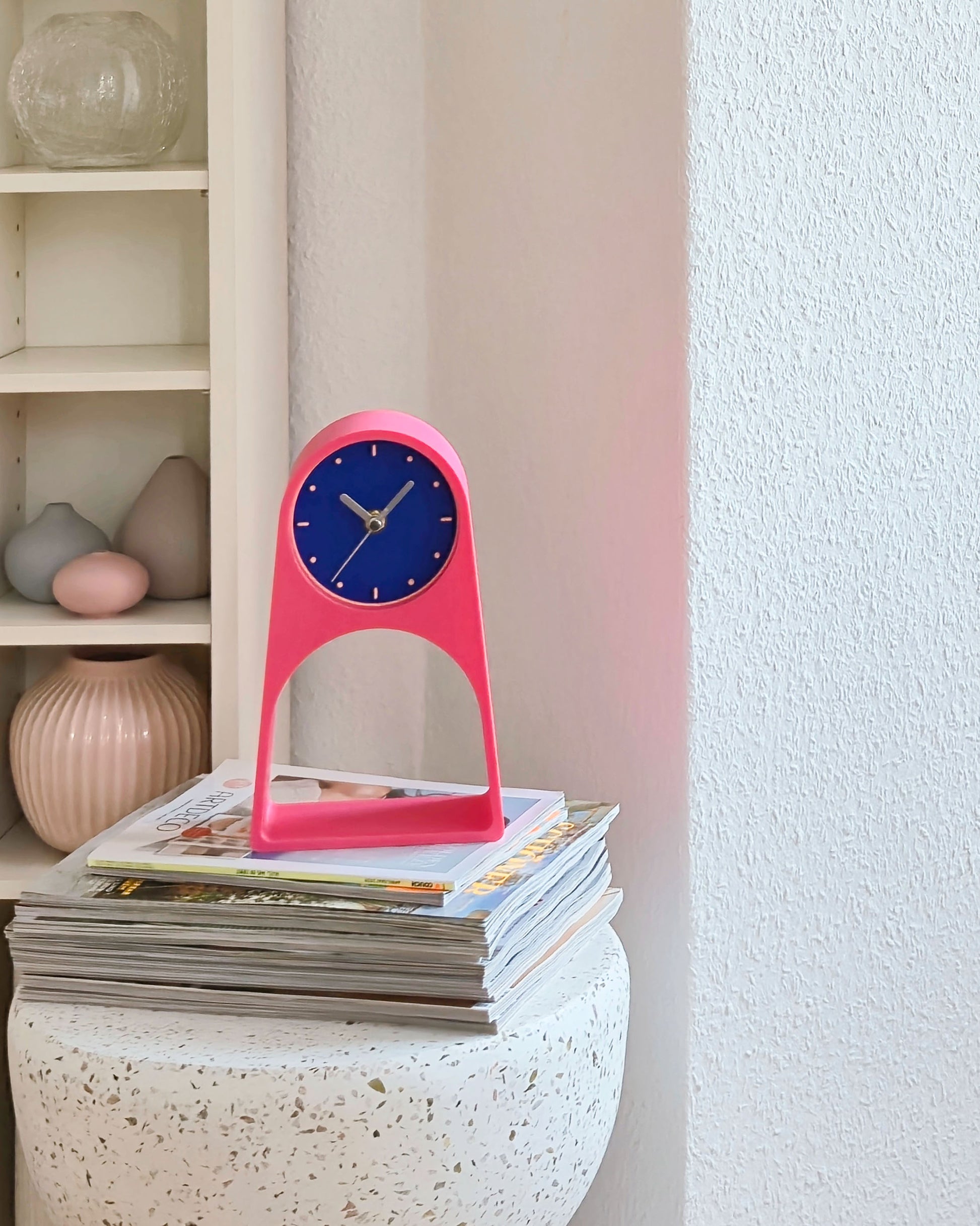 LEIF Table Clock - "POPPY"